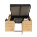 Cama TRAVEL Cama TRAVEL Negro/ Madera