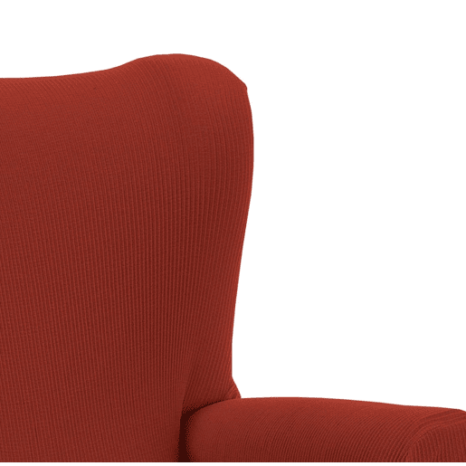 Capa elástica para Cadeira Java Vermelho Donegal Collections Capa elástica para Cadeira Java Vermelho Donegal Collections
