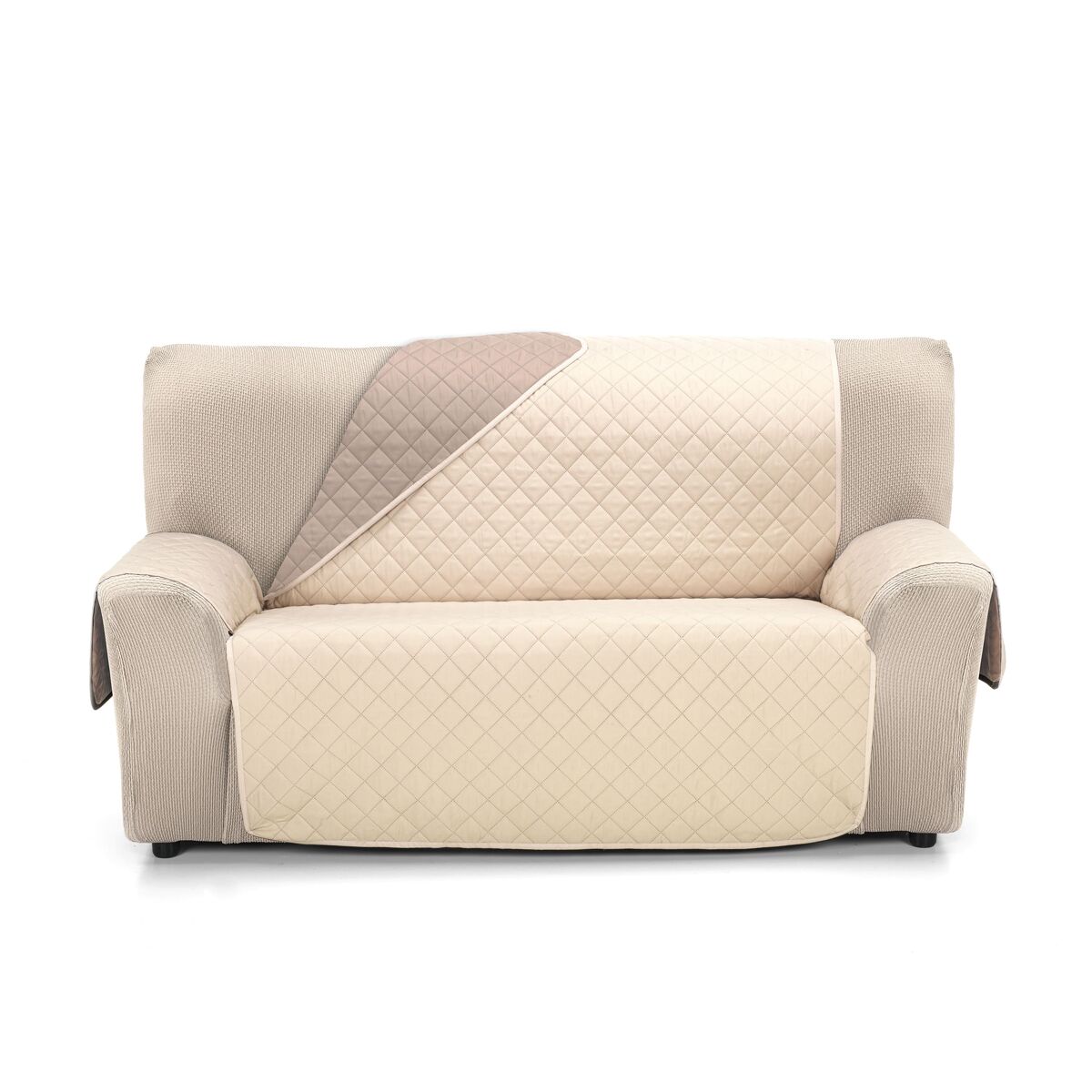 Cubre Sofá Acolchado Reversible Nina 