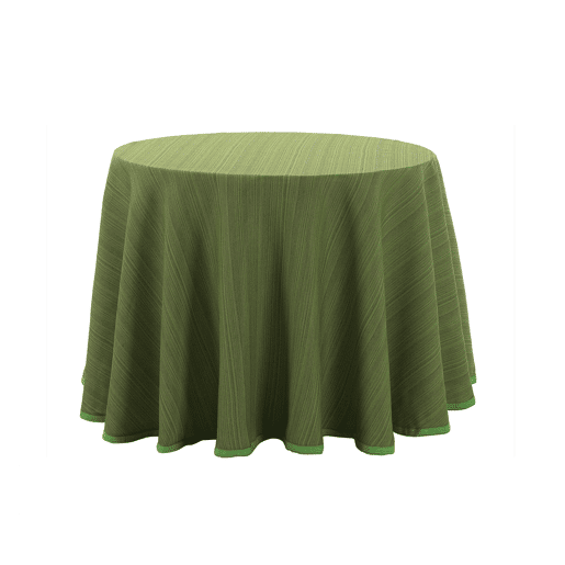 Saia de Mesa Camilla Riby Redondo 80cm Verde Donegal Collections