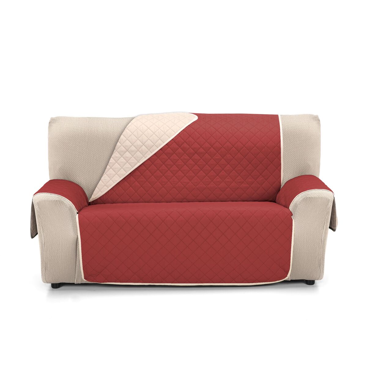 Cubre Sofá Acolchado Reversible Nina 