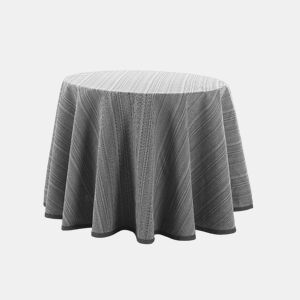 Saia de Mesa Camilla Riby Redondo 120cm Gris Donegal Collections