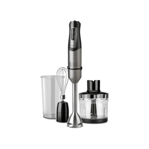 Batedeira de Mão Multifunções com Acessórios Black & Decker ES9160140B Preto Cinzento Prateado 1200 W