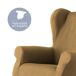 Funda Cubre Protector Sillón Relax Java Donegal Collections Funda Cubre Protector Sillón Relax Java Donegal Collections Visón