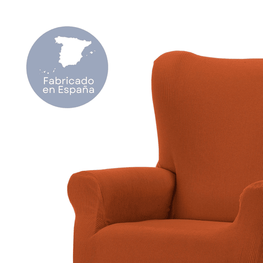 Capa elástica para Cadeira Java Laranja Donegal Collections Capa elástica para Cadeira Java Laranja Donegal Collections