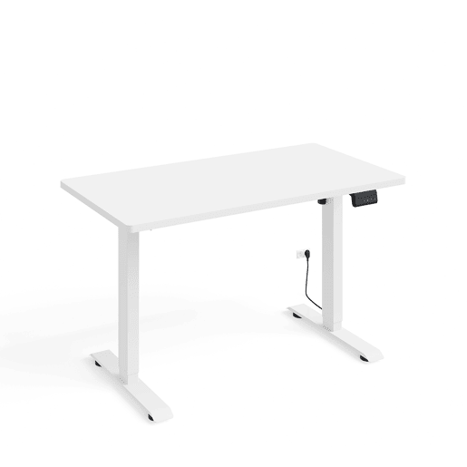 Secretária eléctrica 120 cm Ergo Branco