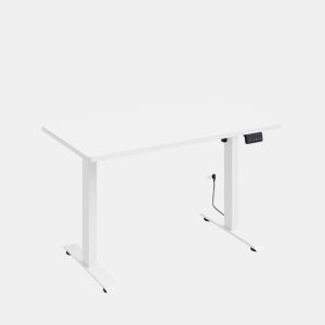 Secretária eléctrica 120 cm Ergo Branco