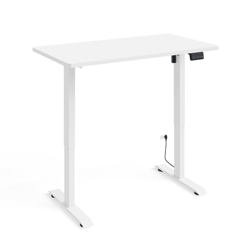Secretária eléctrica 120 cm Ergo Branco
