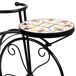Soporte bici de mosaico y forja Soporte bici de mosaico y forja Multicolor