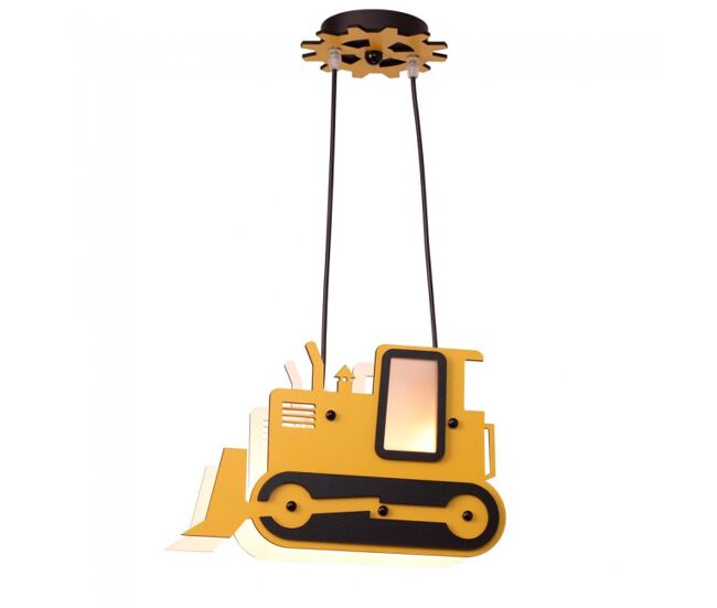 Lámpara de techo infantil excavadora marca wonderlamp