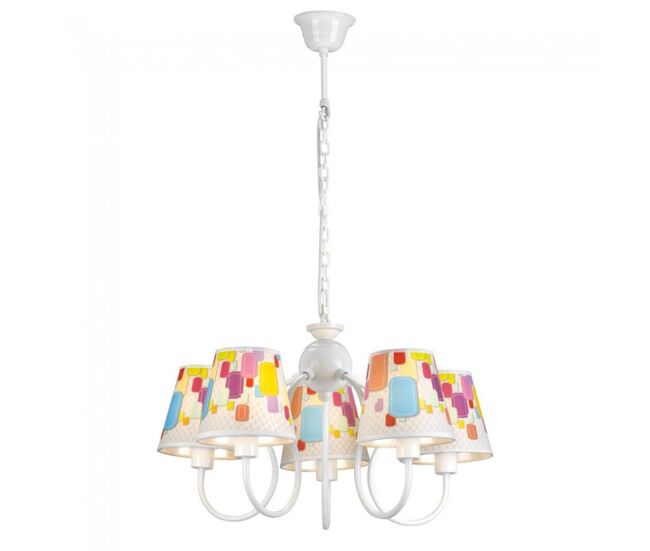 Lámpara de araña infantil caramelos marca wonderlamp