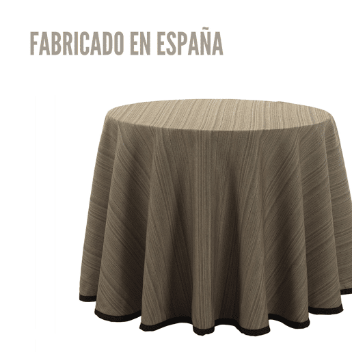 Saia de Mesa Camilla Riby 70x120cm Beige Donegal Collections