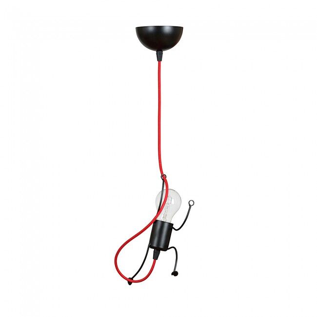 Lámpara de techo infantil mime negro marca wonderlamp