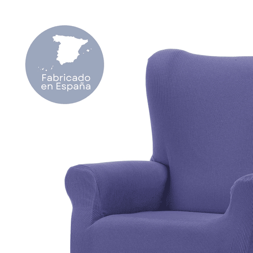 Capa elástica para Cadeira Java Lilás Donegal Collections Capa elástica para Cadeira Java Lilás Donegal Collections