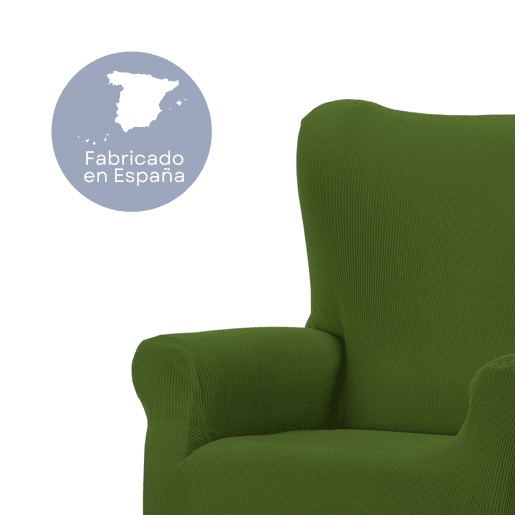 Capa elástica para Cadeira Java Verde Donegal Collections Capa elástica para Cadeira Java Verde Donegal Collections