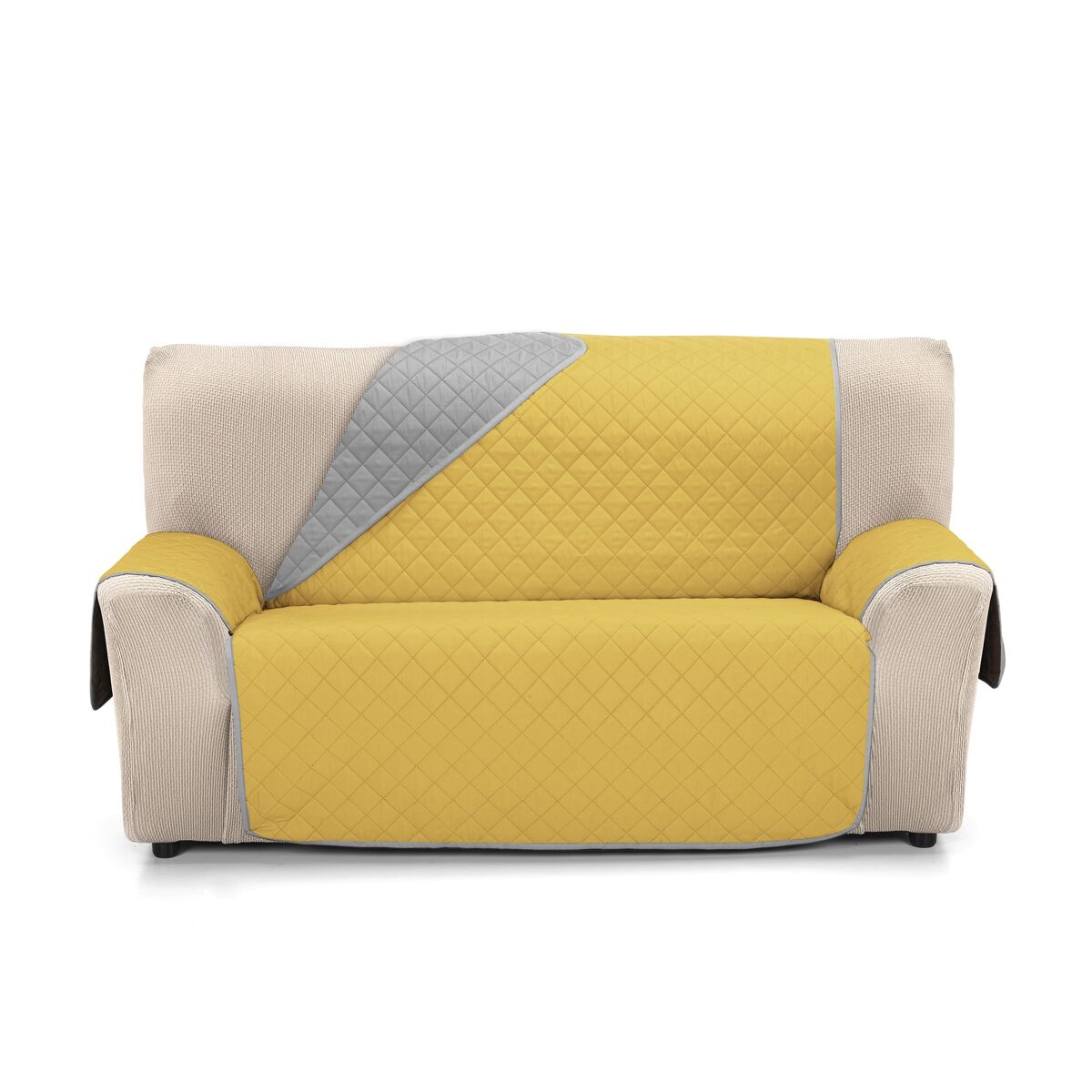 Cubre Sofá Acolchado Reversible Nina 