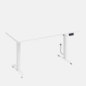Secretária eléctrica 140 cm Ergo Branco