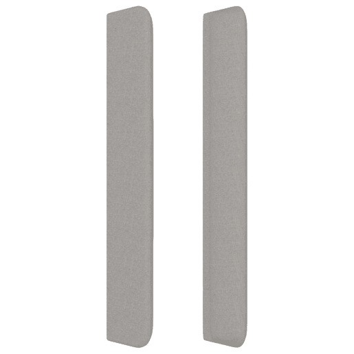 vidaXL Cabeceira de cama c abas tecido 83x16x118128cm cinzento-claro vidaXL Cabeceira de cama c abas tecido 83x16x118128cm cinzento-claro