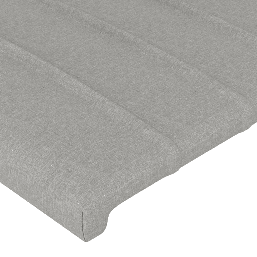 vidaXL Cabeceira de cama c abas tecido 83x16x118128cm cinzento-claro vidaXL Cabeceira de cama c abas tecido 83x16x118128cm cinzento-claro