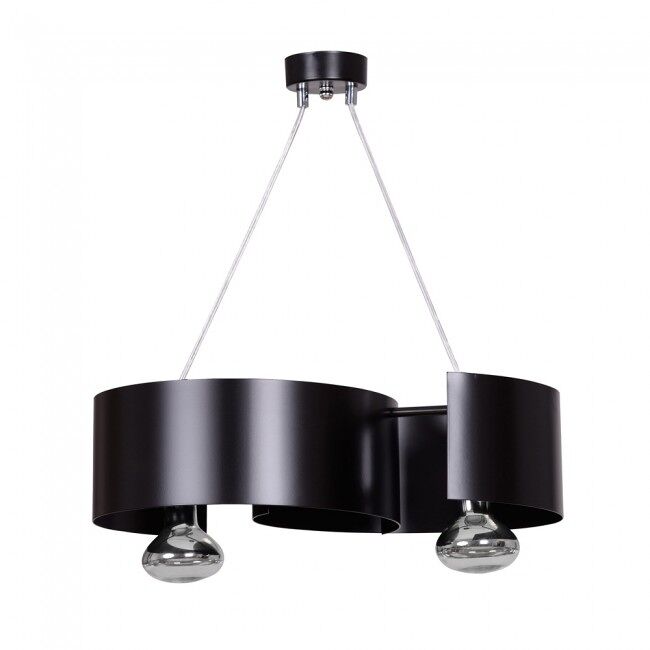 Lámpara colgante Bisón (2 luces) Metal Moderno