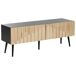 Beliani Mueble TV DALCROSS Beliani Mueble TV DALCROSS Negro/ Madera