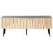 Beliani Mueble TV DALCROSS Beliani Mueble TV DALCROSS Negro/ Madera