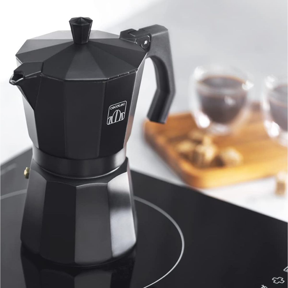 Cafetera italiana Cecotec Mokclassic 600 6 tazas aluminio fundid