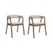 Beliani Silla de comedor MYLO Beliani Silla de comedor MYLO Beige