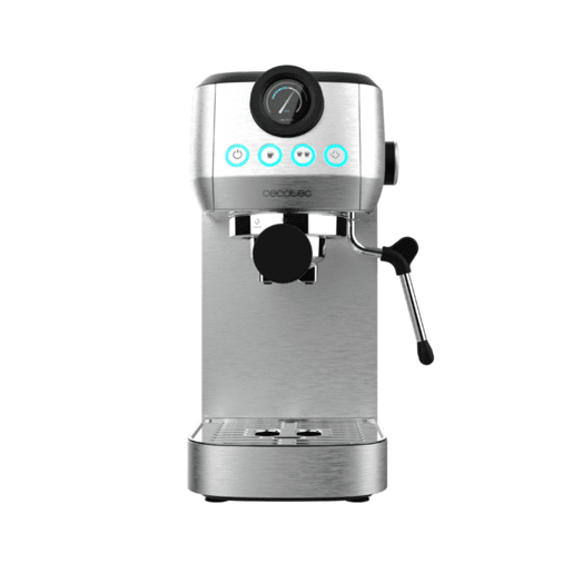 Cecotec Máquina de café expresso com 20 bares, thermoblock, manómetro e vaporizador.