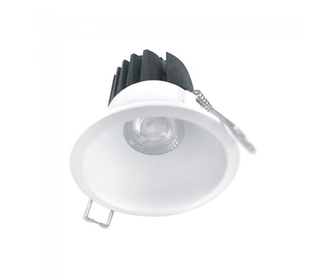Empotrable de techos para baños led abel 12w marca cristalrecord