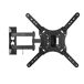 Soporte de TV TooQ LP6055TNB 23''55'' inclinable y pivotable Soporte de TV TooQ LP6055TNB 23''55'' inclinable y pivotable Negro