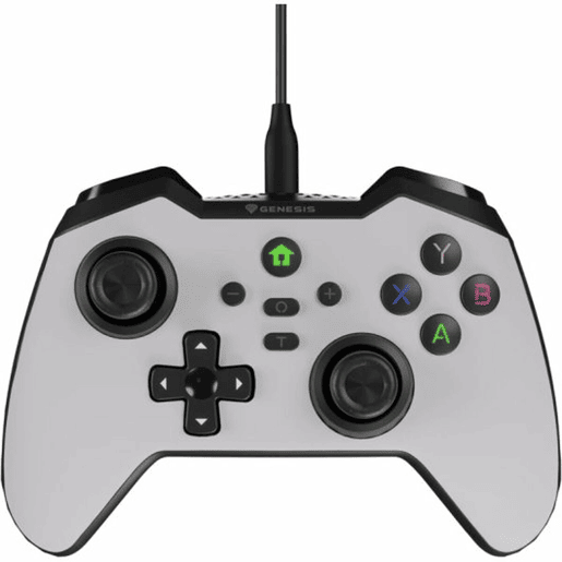 Comando Gaming Genesis Branco PretoBranco Nintendo Switch