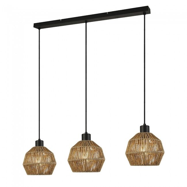 Lámpara colgante krabi ii 3 luces marca cristalrecord