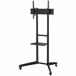 Soporte de TV de suelo Aisens FT70TE211 37''70'' con ruedas + ba Soporte de TV de suelo Aisens FT70TE211 37''70'' con ruedas + ba Negro