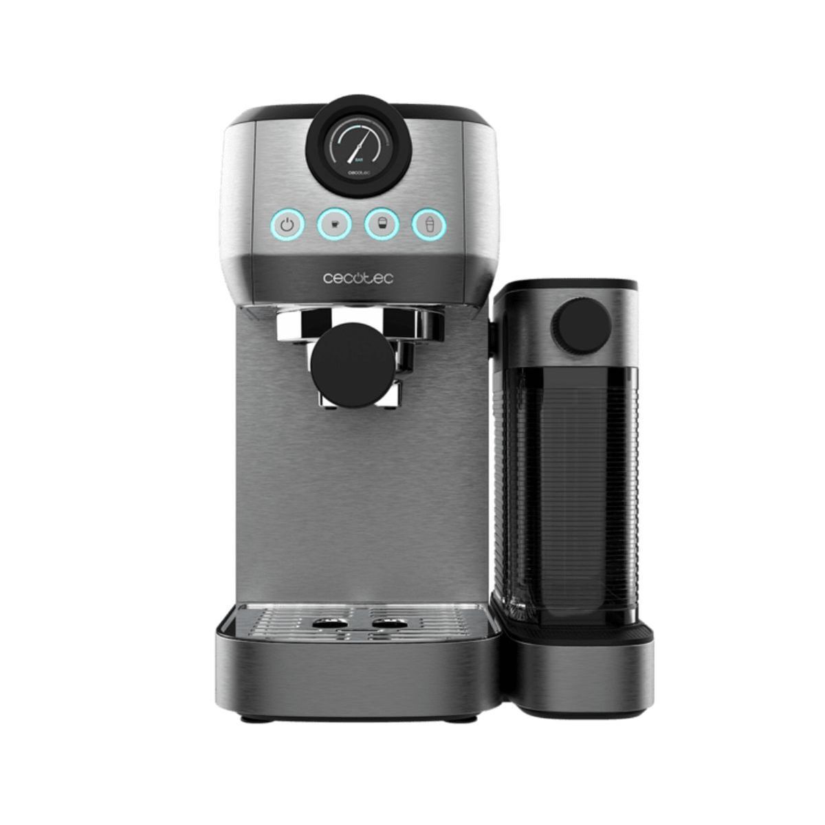 Cafetera espresso Cecotec Power Espresso 20 Steel Pro Latte con