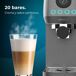 Cafetera espresso Cecotec Power Espresso 20 Steel Pro Latte con Cafetera espresso Cecotec Power Espresso 20 Steel Pro Latte con Inox