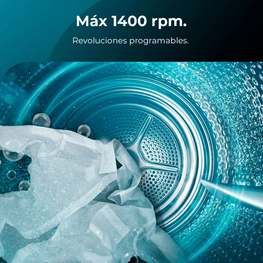 Máquina de lavar Cecotec Bolero DressCode 9800 Inverter 1400 rpm 9 kg