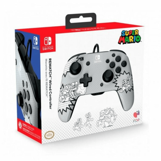 Comando PDP PDP Rematch Cinzento Nintendo Switch Comando PDP PDP Rematch Cinzento Nintendo Switch