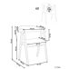 Beliani Silla de comedor DAY Beliani Silla de comedor DAY Madera Clara