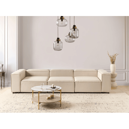Beliani Sofá modular Poliéster ARDAL Beliani Sofá modular Poliéster ARDAL