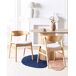 Beliani Silla de comedor LILLY Beliani Silla de comedor LILLY Gris Claro