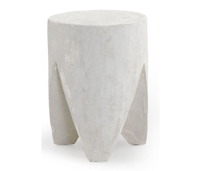 Mesa auxiliar de poliresina 33x33
