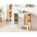 Beliani Mueble de baño NUBES Beliani Mueble de baño NUBES Blanco/ Madera
