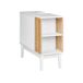 Beliani Mueble de baño NUBES Beliani Mueble de baño NUBES Blanco/ Madera