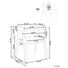 Beliani Silla de comedor MYLO Beliani Silla de comedor MYLO Gris Claro