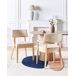 Beliani Silla de comedor DALBO Beliani Silla de comedor DALBO Madera Clara