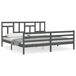 Estructura de cama 200x200 Estructura de cama 200x200 Gris