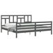 Estructura de cama 200x200 Estructura de cama 200x200 Gris