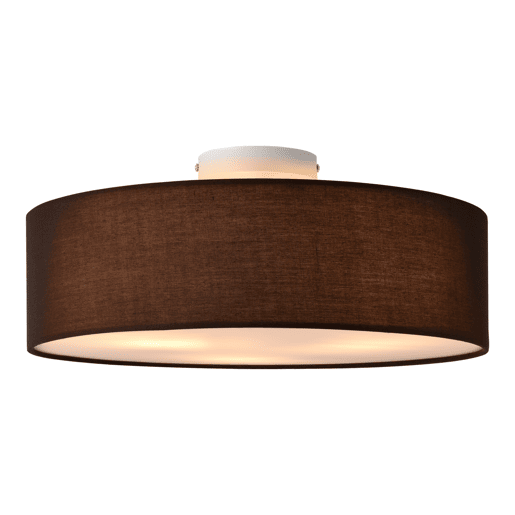 Candeeiro de teto redondo Omaha - 3xE27 - 17 x Ø 45 cm - PlásticoOrganza - Branco lux.pro.