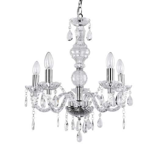 lux.pro Lustre LED elegante - com cinco braços elegantes lux.pro Lustre LED elegante - com cinco braços elegantes